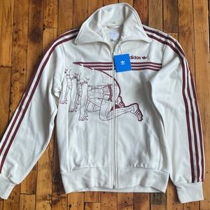 Vintage Adidas track jacket (NWT)
